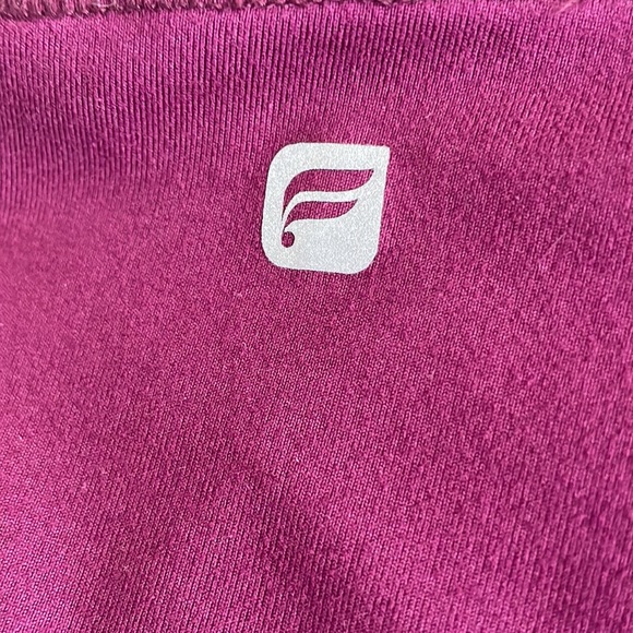 Fabletics Leggings Burgundy/Maroon Sz M - Picture 5 of 10